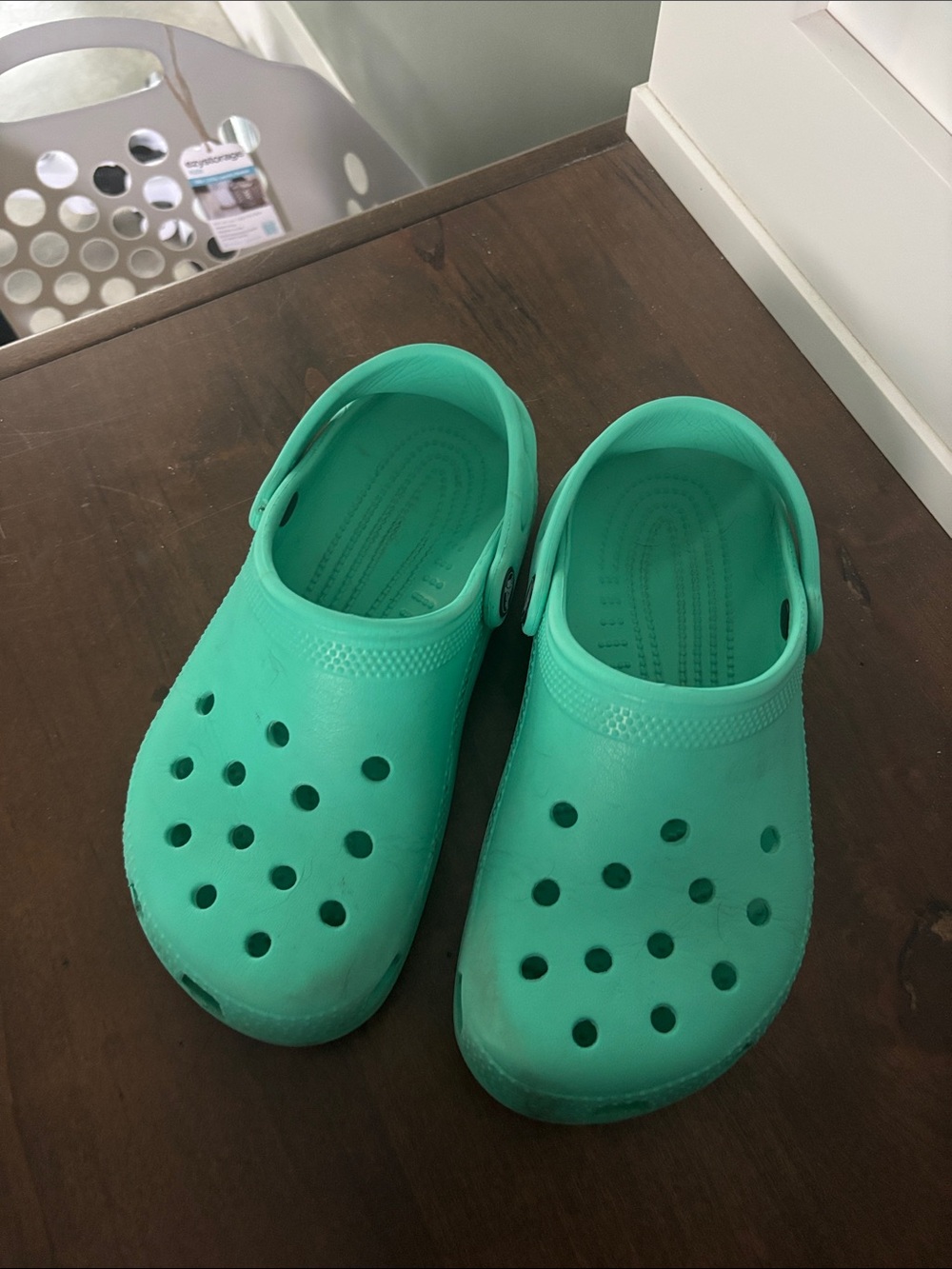 CROCS Kids Mint Green Classic Clog